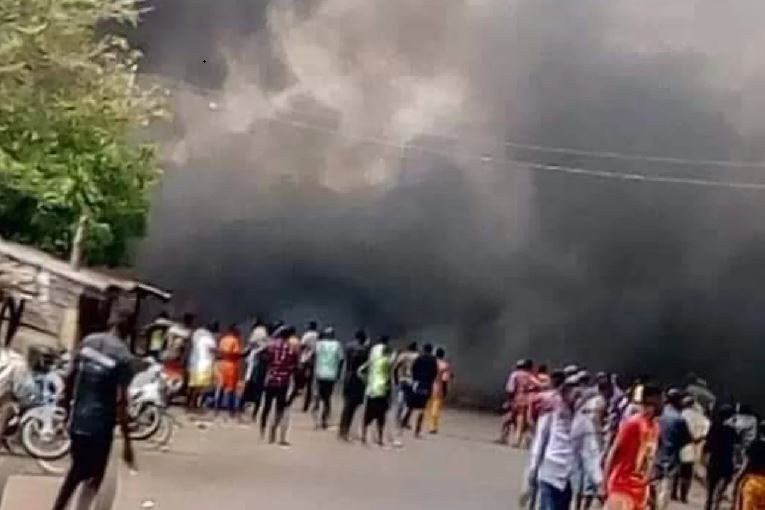 Two dead following an explosion within Obasanjo library1