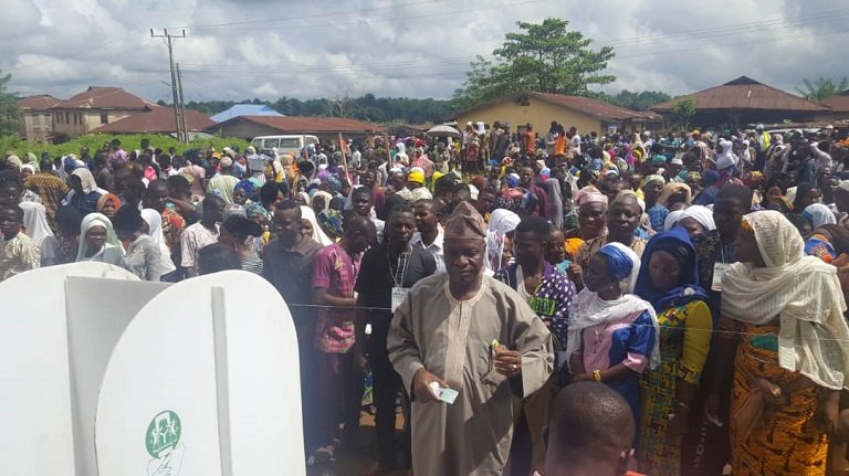 ADC governorship candidate Fatai Akinbade middle says vote buying marred Osun election1